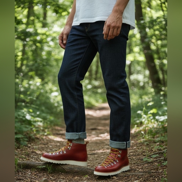 Fracap Men's Leather Sport Boots, brown - Picture 1 of 16